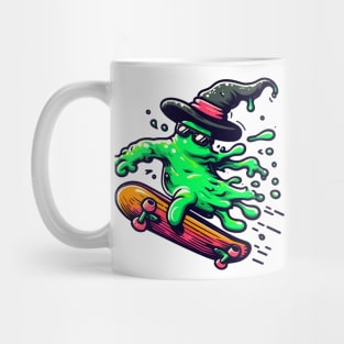 Kawaii skate slime wizard Mug